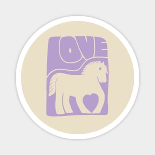 Love Horse Magnet